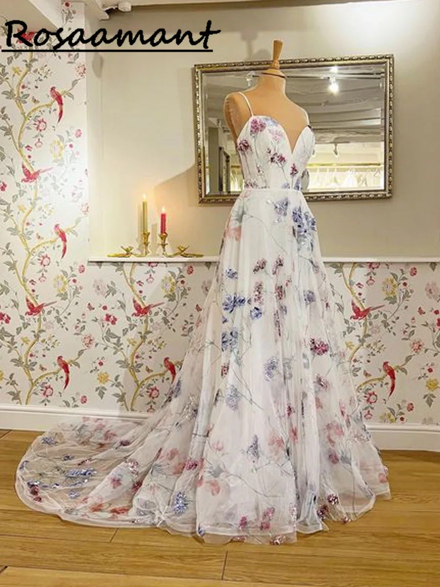 2023 Embroidery Wedding Dresses Bohemian Spaghetti Straps Simple A Line Lace Women Bridal Gowns
2023 Embroidery Wedding Dresses Bohemian Spaghetti Straps Simple A Line Lace Women Bridal Gowns
