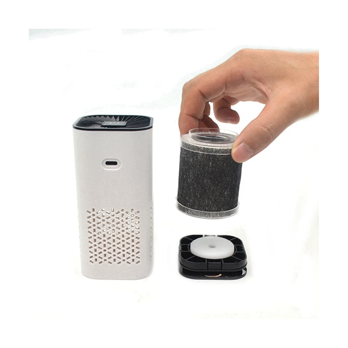 Air Purifier Car Negative Ion Generator Remove Formaldehyde Deodorizer Smoke Washer Vehicle Air Cleaner Home,White
Air Purifier Car Negative Ion Generator Remove Formaldehyde Deodorizer Smoke Washer Vehicle Air Cleaner Home,White