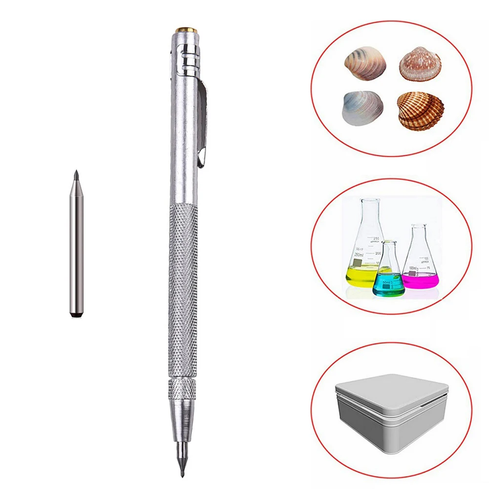 Tungsten Carbide Tip Scriber With 1pcs Aluminium Pen Scriber Engraving Pen Ceramics Glass Shell Metal Construction Marking Tools
Tungsten Carbide Tip Scriber With 1pcs Aluminium Pen Scriber Engraving Pen Ceramics Glass Shell Metal Construction Marking Tools