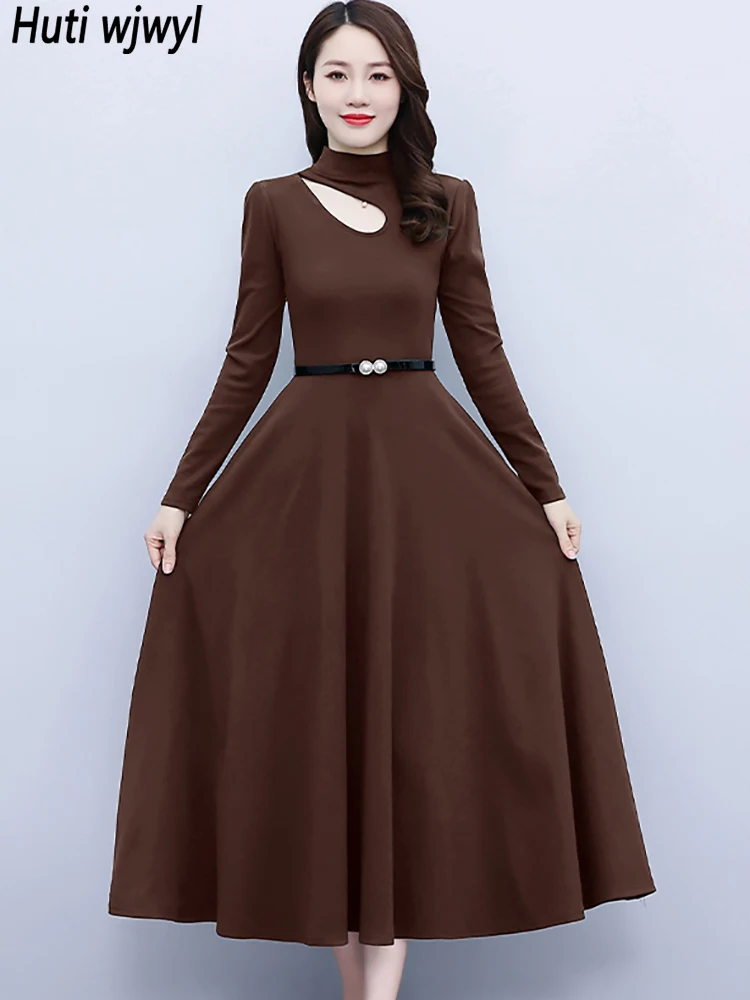 2023 Black Elegant Party Luxury Night Dress Women Red Flannel Thick Warm Midi Robe Autumn Winter Chic Prom Hollow Out Sexy Dress
2023 Black Elegant Party Luxury Night Dress Women Red Flannel Thick Warm Midi Robe Autumn Winter Chic Prom Hollow Out Sexy Dress