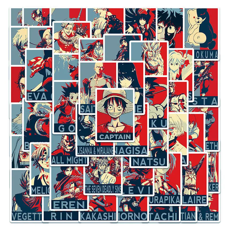 50Pcs Mix Anime Demon Slayer/ Dragon Ball New Poster Stickers Graffiti Kids Toy Skateboard Phone Laptop Luggage Sticker Decals
50Pcs Mix Anime Demon Slayer/ Dragon Ball New Poster Stickers Graffiti Kids Toy Skateboard Phone Laptop Luggage Sticker Decals