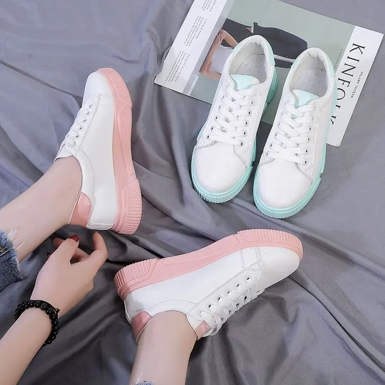 New Women's Shoes Spring Lace Up Solid Color Board Shoes Women's Student Sports And Leisure Shoes Women's Shoes Comfortable
New Women's Shoes Spring Lace Up Solid Color Board Shoes Women's Student Sports And Leisure Shoes Women's Shoes Comfortable