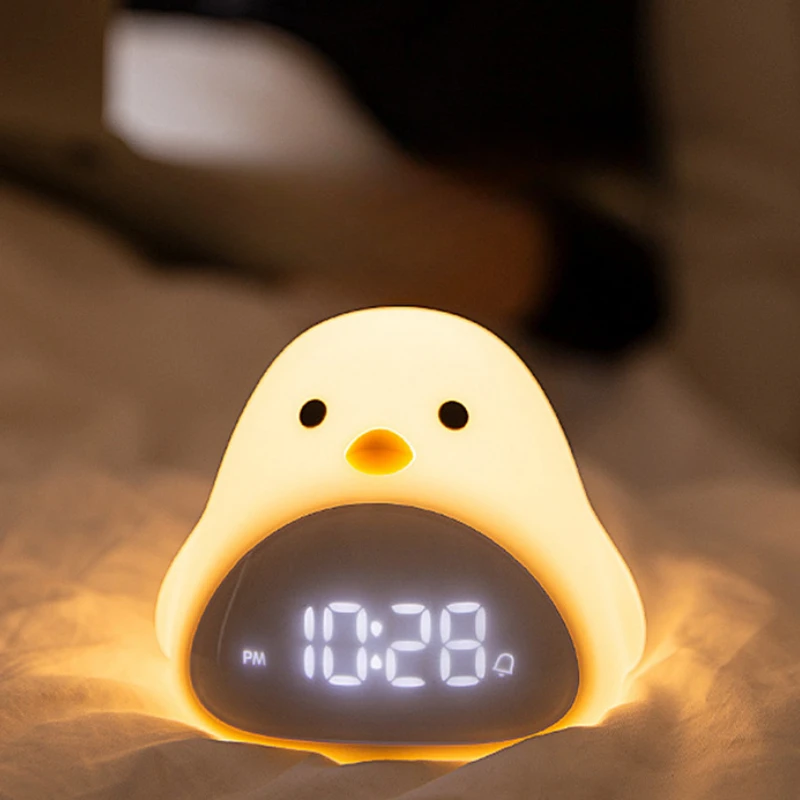 Led Night Light Time Light Alarm Clock Children's Bedroom Intelligent Timing Bedside Light Sleeping Lamp
Led Night Light Time Light Alarm Clock Children's Bedroom Intelligent Timing Bedside Light Sleeping Lamp