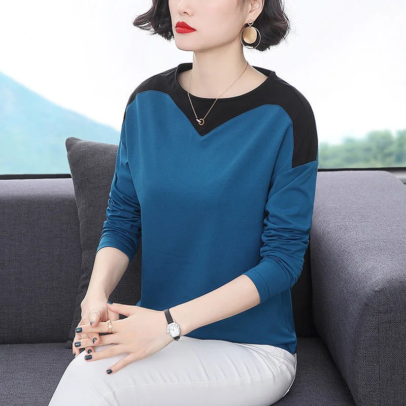 100% Cotton T Shirt Woman Fashion Spring New Plus Size Long Sleeve T-shirt Woman Korean Style Oversized Shirt 2022 Women Shirts
100% Cotton T Shirt Woman Fashion Spring New Plus Size Long Sleeve T-shirt Woman Korean Style Oversized Shirt 2022 Women Shirts