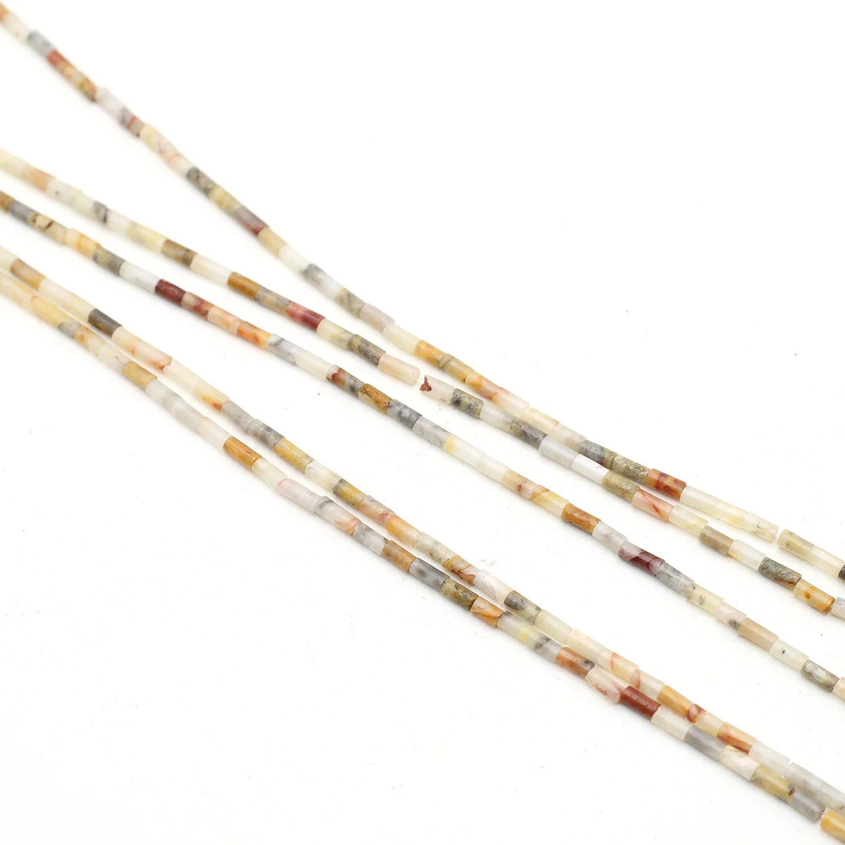 2x4mm Yellow Crazy Agate Beads Cylindrical Natural Stone Onyx Loose Spacer Beads for Jewelry Making DIY Bracelet Necklace Crafts 
2x4mm Yellow Crazy Agate Beads Cylindrical Natural Stone Onyx Loose Spacer Beads for Jewelry Making DIY Bracelet Necklace Crafts
