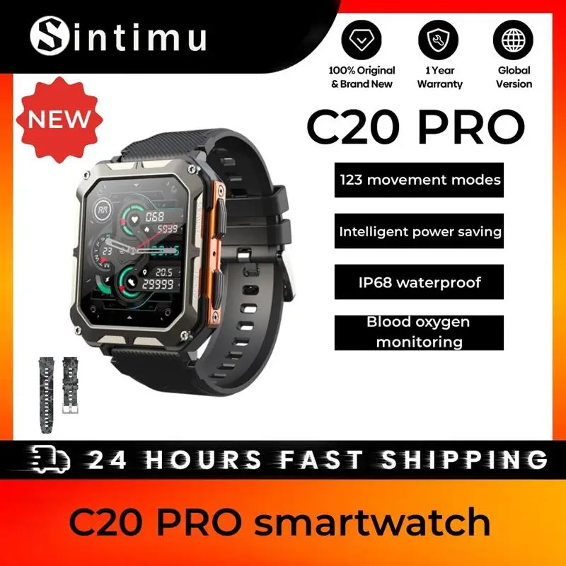 2023 New Smart Watch C20 PRO 1.83 Inch Men Music BT Call Outdoor Sports Fitness Tracker Heart Rate Blood Pressure Smartwatch
2023 New Smart Watch C20 PRO 1.83 Inch Men Music BT Call Outdoor Sports Fitness Tracker Heart Rate Blood Pressure Smartwatch