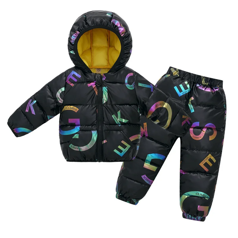 Children Down Clothing Sets 2022 New Kids Warm Hooded Jackets Pants 2Pcs Bright Surface Suit Winter Girls Boys Snowsuit Outfits
Children Down Clothing Sets 2022 New Kids Warm Hooded Jackets Pants 2Pcs Bright Surface Suit Winter Girls Boys Snowsuit Outfits