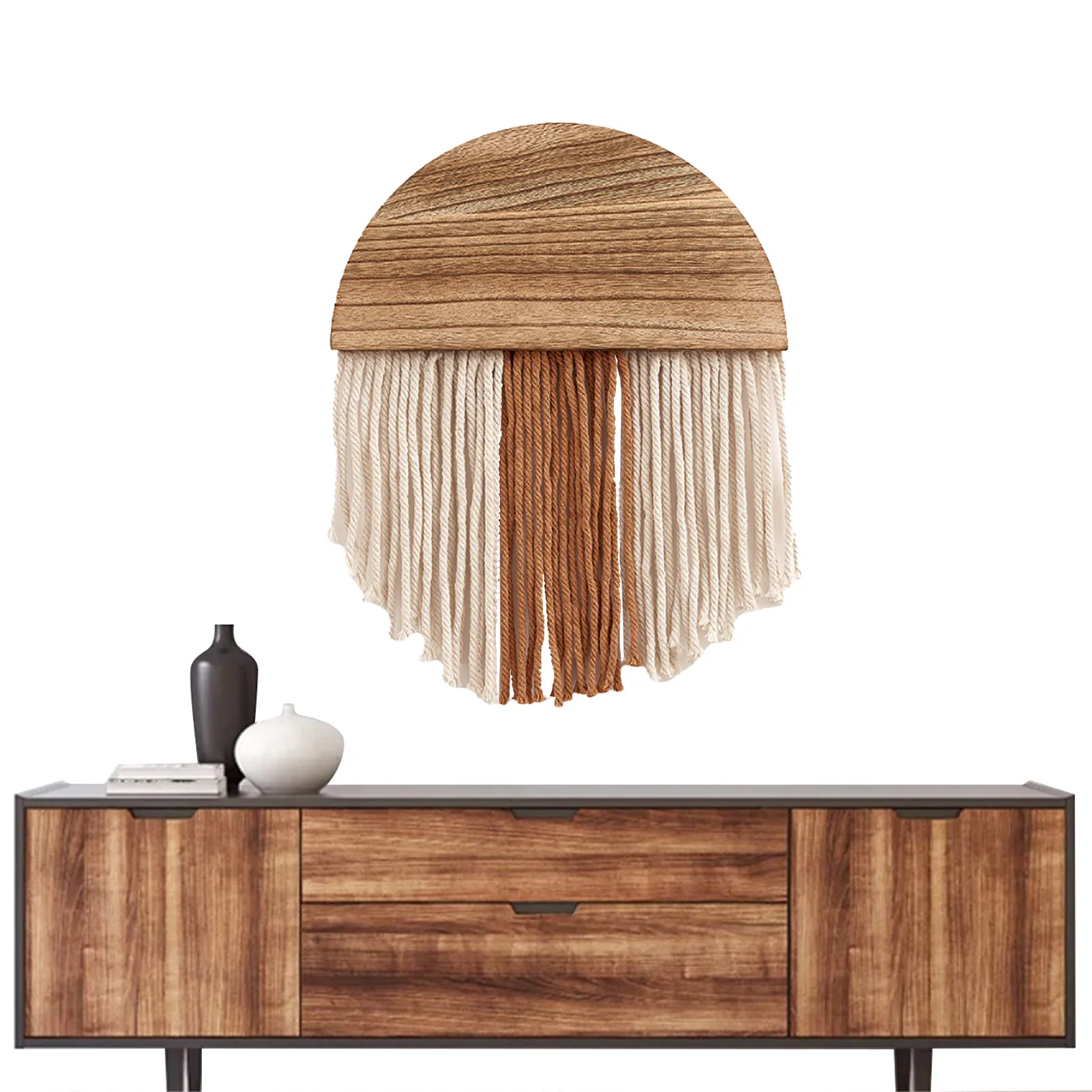 Macrame Wall Decor Bohemian Style Macrame Wall Art With Minimalist Design Cotton Decoration For Dorm Bedroom Nursery Living Room
Macrame Wall Decor Bohemian Style Macrame Wall Art With Minimalist Design Cotton Decoration For Dorm Bedroom Nursery Living Room