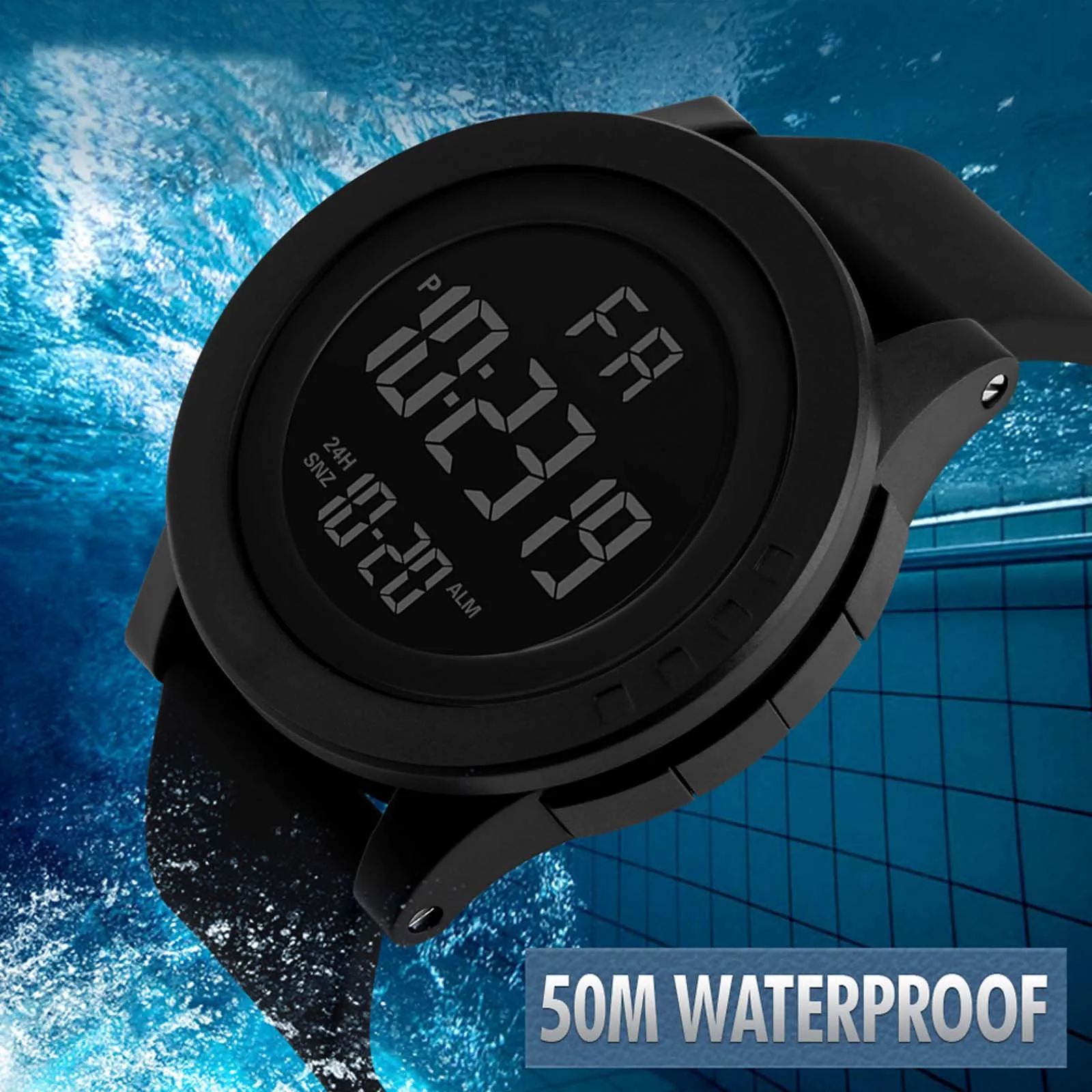 2022 Digital Watch Men Sport Watches Electronic LED Male Wrist Watch For Men Clock Waterproof Wristwatch relogio masculino #15
2022 Digital Watch Men Sport Watches Electronic LED Male Wrist Watch For Men Clock Waterproof Wristwatch relogio masculino #15