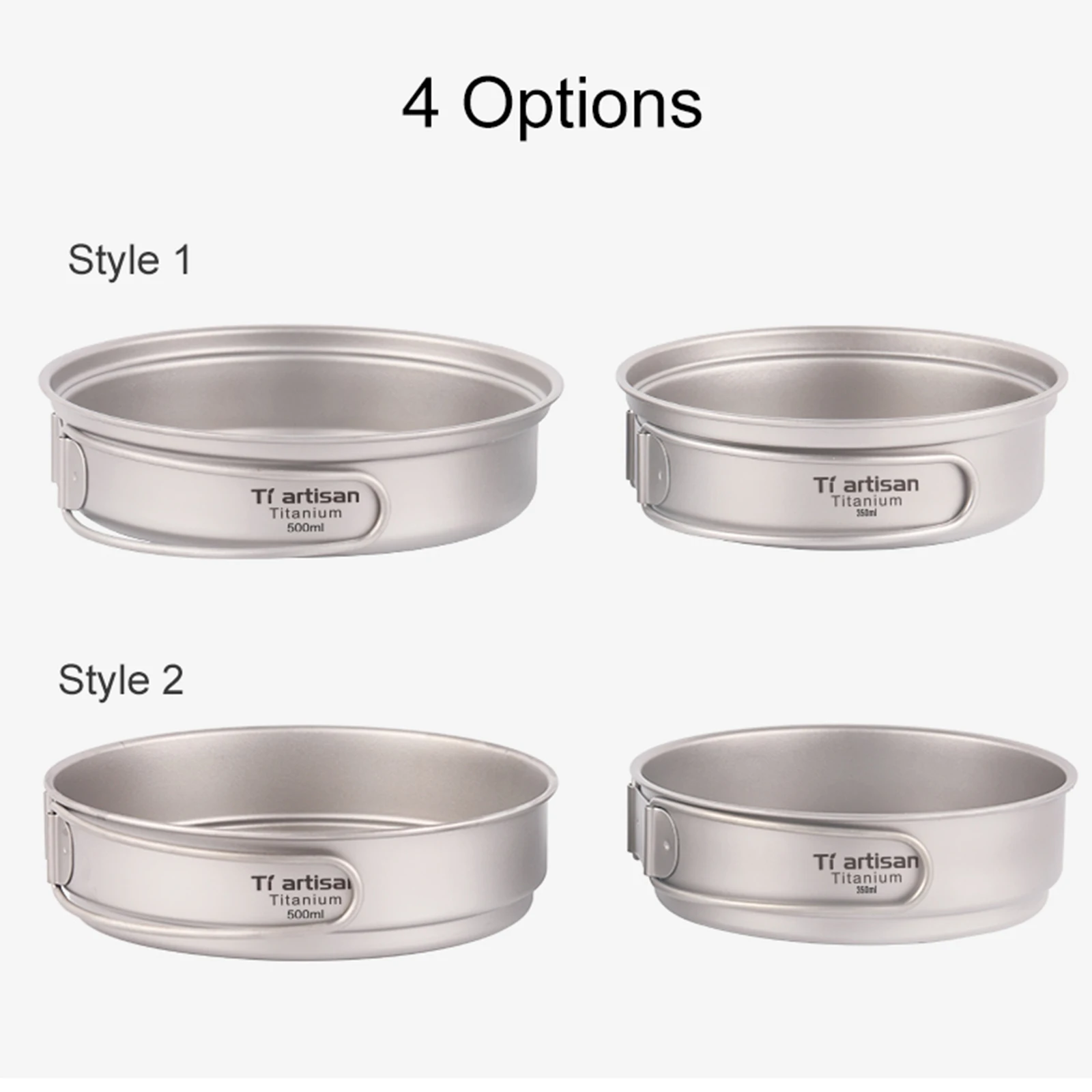 Titanium Camping Frypan With Foldable Handles Outdoor Hiking Cooking Frying Pans For Hiking Backpacking Picnic Cookings
Titanium Camping Frypan With Foldable Handles Outdoor Hiking Cooking Frying Pans For Hiking Backpacking Picnic Cookings