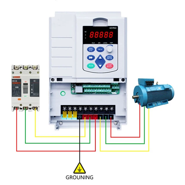 Single phase 220V to Three phase 380V AC 50Hz/60Hz VFD/Variable Frequency converter for motor/pump
Single phase 220V to Three phase 380V AC 50Hz/60Hz VFD/Variable Frequency converter for motor/pump
