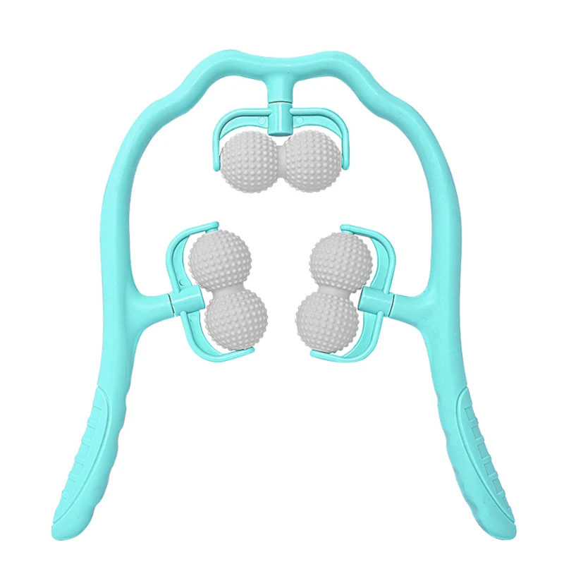 Neck Massager Therapy Neck and Shoulder Dual Trigger Point Roller Self-Massage Tool Relieve Hand Pressure Deep Massage
Neck Massager Therapy Neck and Shoulder Dual Trigger Point Roller Self-Massage Tool Relieve Hand Pressure Deep Massage