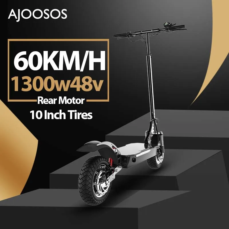 AJOOSOS Commute Electric Scooter 75KM Distance on Single Charge E Scooter 48V 20AH Lithium Battery Foldable Waterproof Escooter
AJOOSOS Commute Electric Scooter 75KM Distance on Single Charge E Scooter 48V 20AH Lithium Battery Foldable Waterproof Escooter