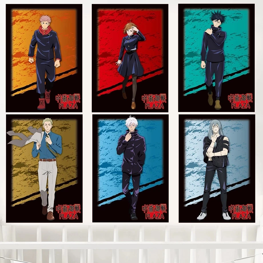 Wall Art Poster HD Prints Modular Japanese Anime Jujutsu Kaisen Picture Canvas Painting Home Decoration For Living Room No Frame
Wall Art Poster HD Prints Modular Japanese Anime Jujutsu Kaisen Picture Canvas Painting Home Decoration For Living Room No Frame