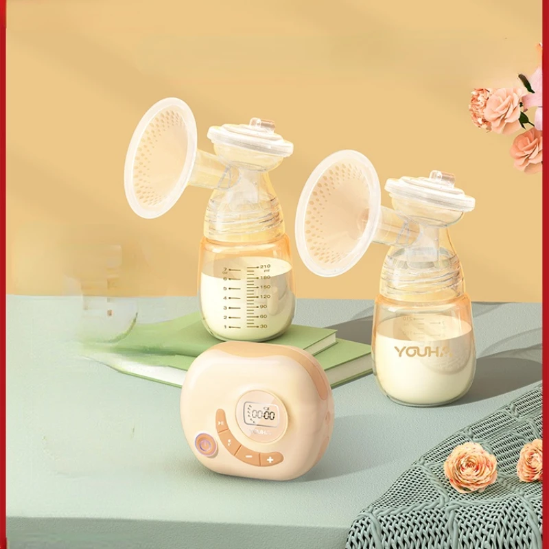 Electric Bilateral Breast Pump Milking Machine Maternal Suction Large Automatic Breast Pump Double-Headed Milk Suckling
Electric Bilateral Breast Pump Milking Machine Maternal Suction Large Automatic Breast Pump Double-Headed Milk Suckling