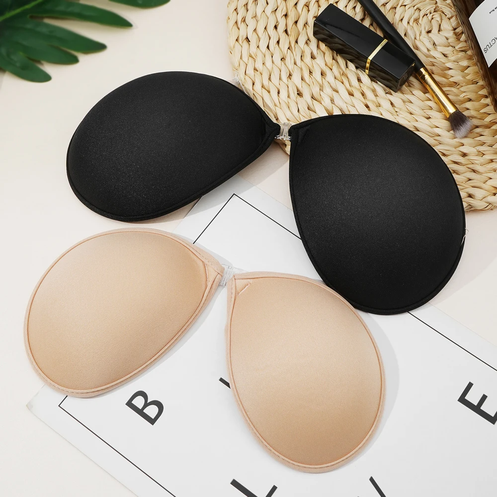 Sexy Women's Bra Invisible Push Up Bra Self-Adhesive Silicone Seamless Front Closure Sticky Backless Strapless Chest Stickers
Sexy Women's Bra Invisible Push Up Bra Self-Adhesive Silicone Seamless Front Closure Sticky Backless Strapless Chest Stickers