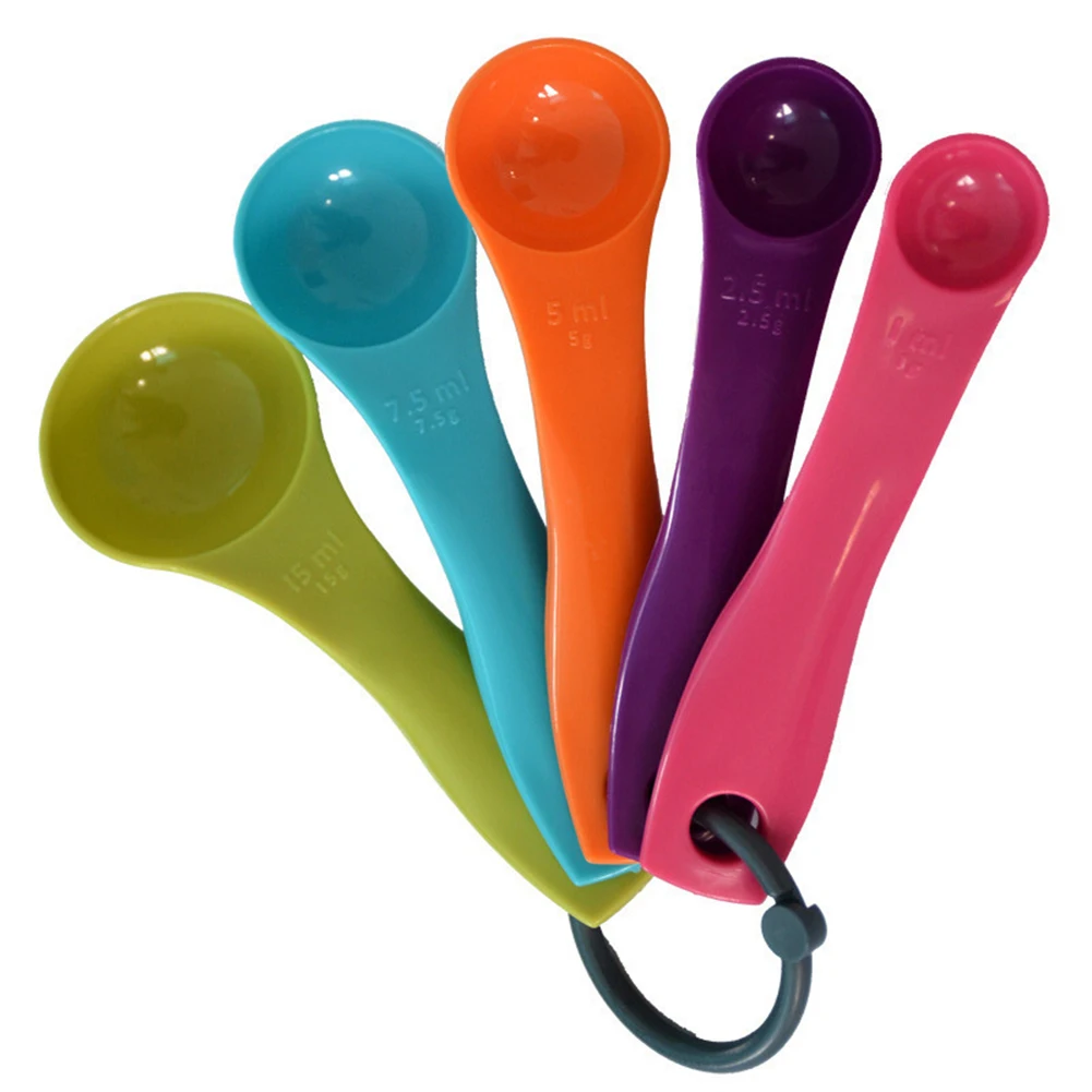 5Pcs/set Lovely Colorful Plastic Measuring Cups Measure Spoon Kitchen Tool Kids Spoons Measuring Set Tools For Baking Coffee Tea
5Pcs/set Lovely Colorful Plastic Measuring Cups Measure Spoon Kitchen Tool Kids Spoons Measuring Set Tools For Baking Coffee Tea