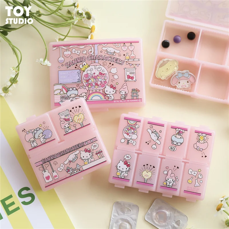 Sanrio My Melody Hello Kitty Cinnamoroll Storage Box Small Portable Cotton Issue Jewelry Finishing Separation Medicine Box
Sanrio My Melody Hello Kitty Cinnamoroll Storage Box Small Portable Cotton Issue Jewelry Finishing Separation Medicine Box