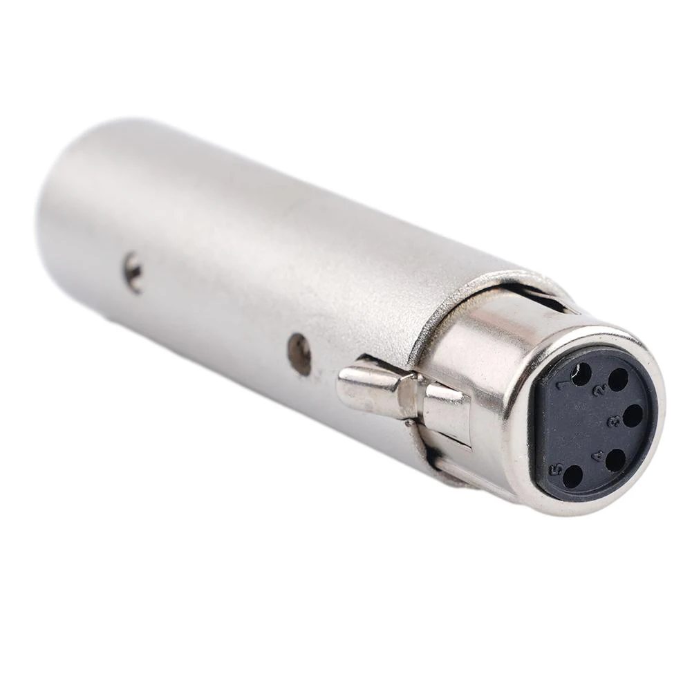 Accessory 3 Pin XLR To 5 Pin DMX Or 5 To 3 Converter Audio Adapter Metal Cased Converter Replace Replacement New
Accessory 3 Pin XLR To 5 Pin DMX Or 5 To 3 Converter Audio Adapter Metal Cased Converter Replace Replacement New