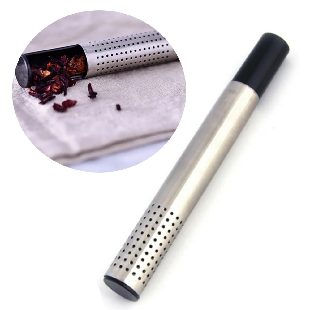 Tea Infuser Strainer Mesh Loose Filter Leaf Cupsteeper Stick Makers Pipes Diffuser Tubes Stainless Steel Fine Metal Set Travel
Tea Infuser Strainer Mesh Loose Filter Leaf Cupsteeper Stick Makers Pipes Diffuser Tubes Stainless Steel Fine Metal Set Travel