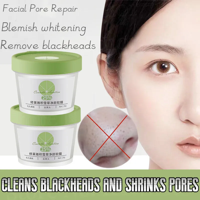 

Centella Asiatica Clean Face Soft Mask Large Pores Shrink Pores Clean Blackhead Smear Type Mask Delicate Pores Shrink