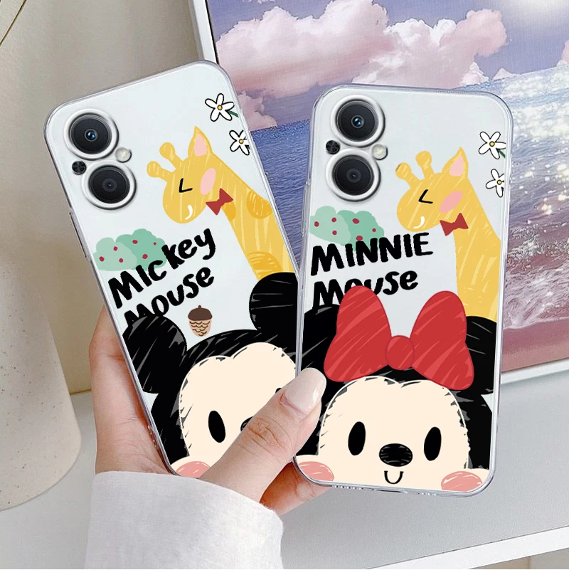 Disney Mickey and Minnie Phone Case For OPPO Find X2 X3 X5 Pro Lite Neo 5G Reno 2 4 5 6 7 Lite Z Pro SE Transparent Funda Cover
Disney Mickey and Minnie Phone Case For OPPO Find X2 X3 X5 Pro Lite Neo 5G Reno 2 4 5 6 7 Lite Z Pro SE Transparent Funda Cover