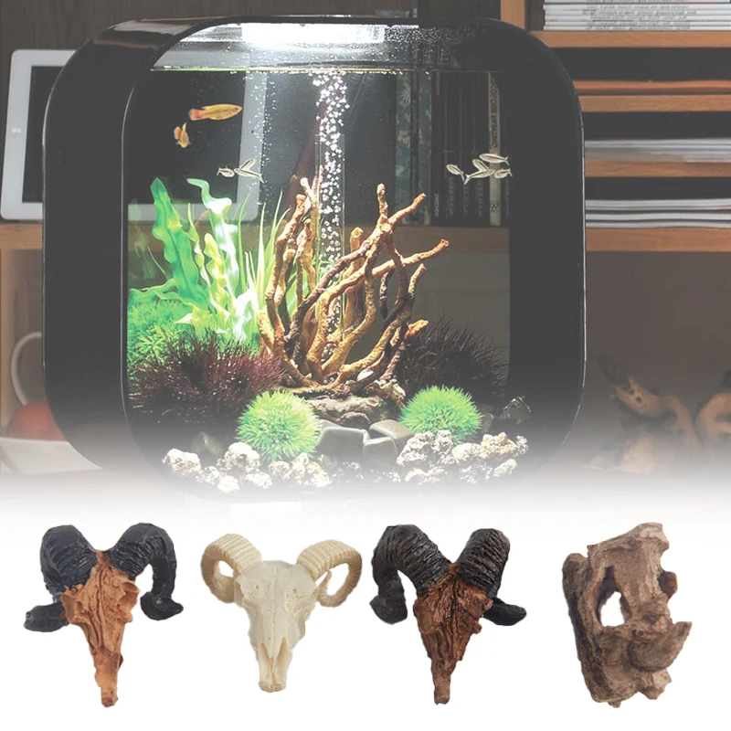 Aquarium Fish Tank Ornaments Aquatic Plants Landscaping Dinosaur Crocodile Sheep Skull Resin Rhino Skull Craft Statues Decor
Aquarium Fish Tank Ornaments Aquatic Plants Landscaping Dinosaur Crocodile Sheep Skull Resin Rhino Skull Craft Statues Decor