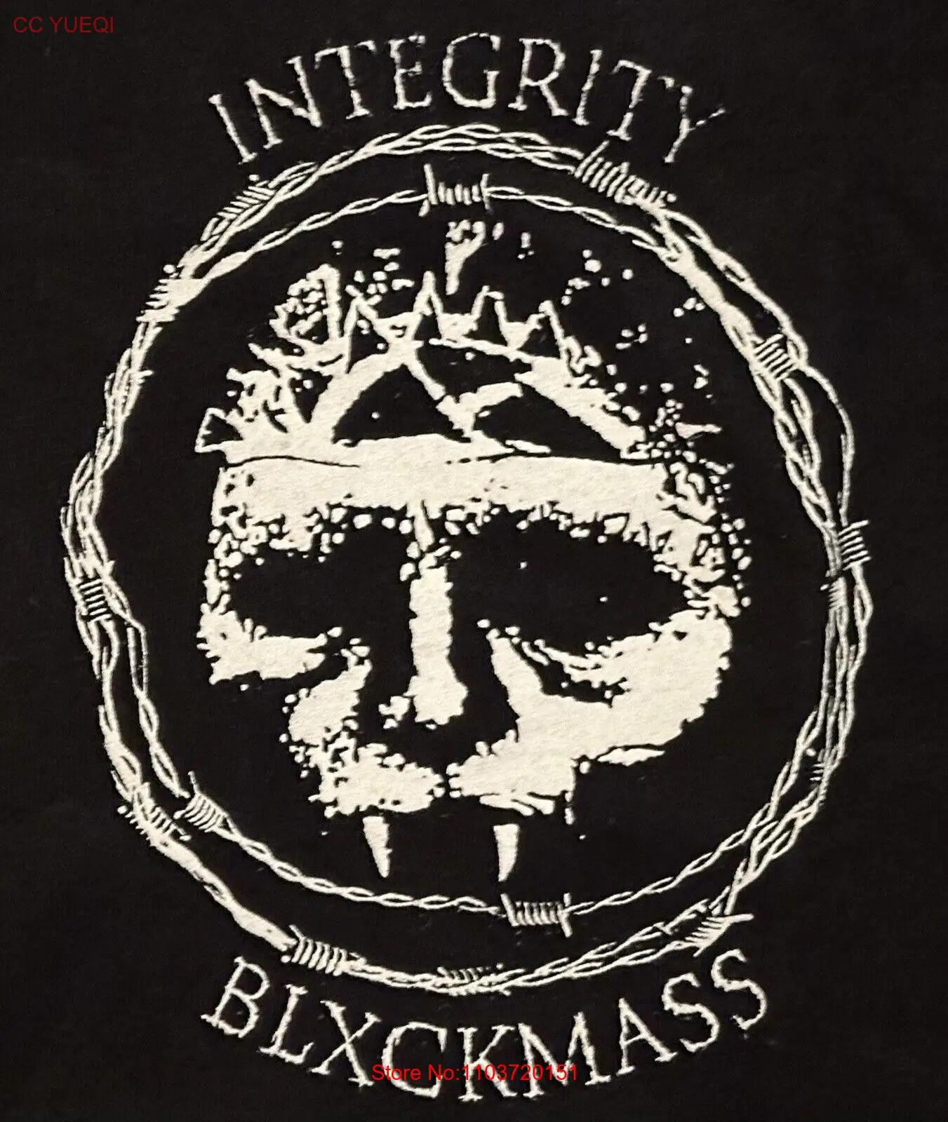BLXCKMASS x целостность рубашки маленький хардкор PSYWARFARE вытягивание зубов бесплатно