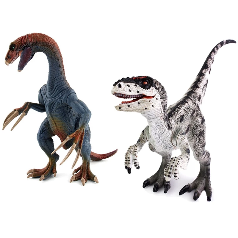 2 Pcs Hot Jurassic Tyrannosaurus Pterosaur Carnotaurus Dinosaurs Models Plastic Therizinosaurus Animal Toys
2 Pcs Hot Jurassic Tyrannosaurus Pterosaur Carnotaurus Dinosaurs Models Plastic Therizinosaurus Animal Toys