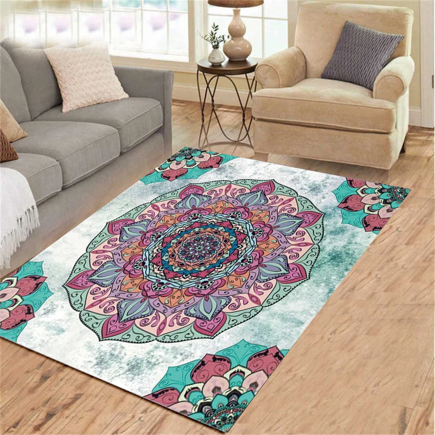 Mandala Printed Flannel Area Rug Room Area Rug Floor Carpet Welcome Foot Pad Living Room Bedroom Home Decorative rug
Mandala Printed Flannel Area Rug Room Area Rug Floor Carpet Welcome Foot Pad Living Room Bedroom Home Decorative rug