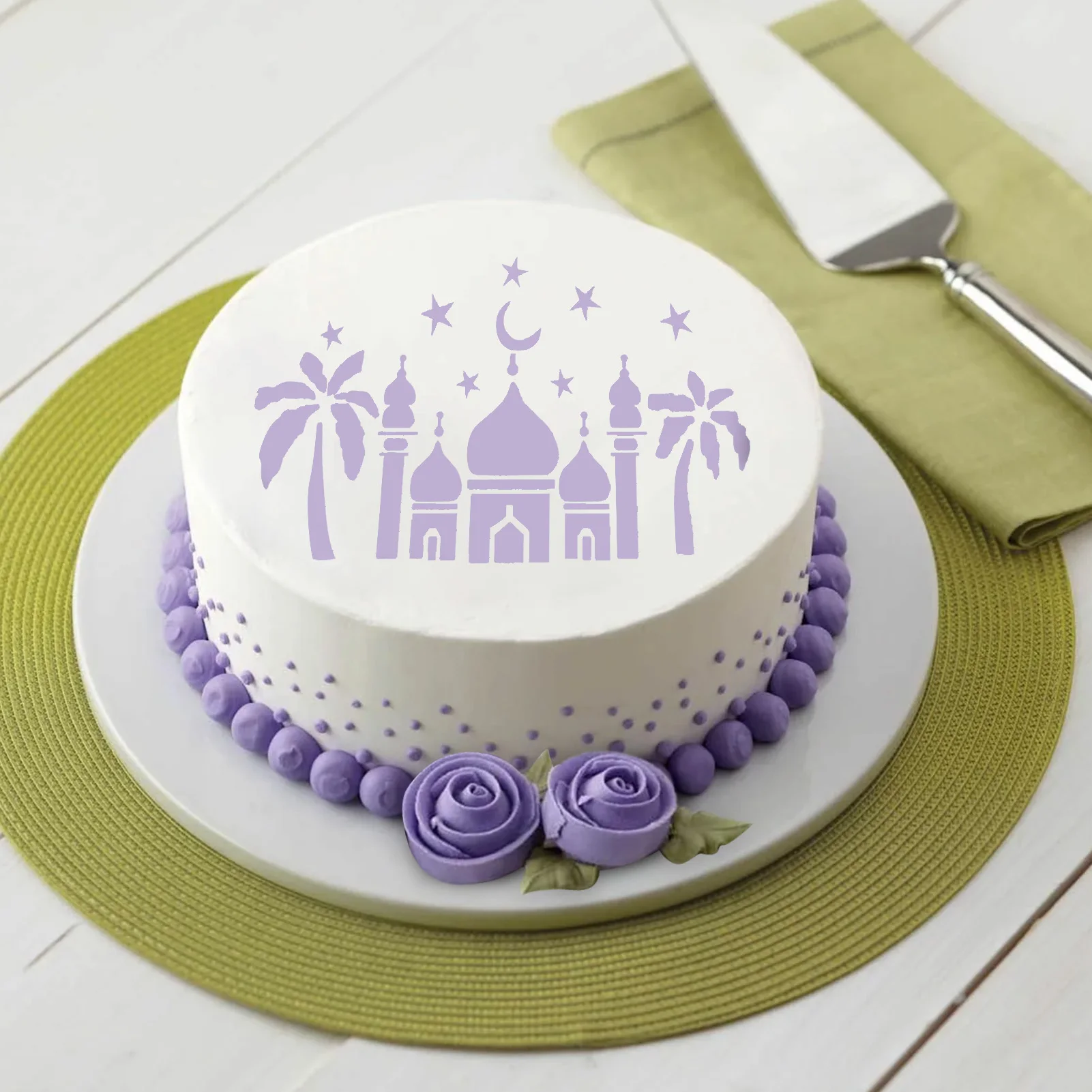 Eid Mubarak Cake Stencils Eid Mubarak Cake Stencil Cake Printing Baking Tool For Cupcake Wedding Cake Fondant Impression Party
Eid Mubarak Cake Stencils Eid Mubarak Cake Stencil Cake Printing Baking Tool For Cupcake Wedding Cake Fondant Impression Party