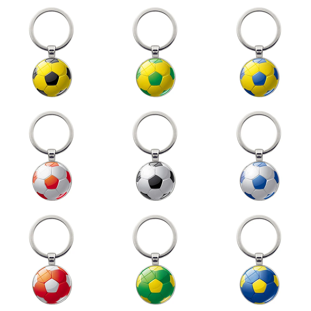 Men Glass Colorful Soccer Keychain Yellow Blue White Black Red Football Key Chains Ball Keyring Keychains Jewelry Car Key Gifts
Men Glass Colorful Soccer Keychain Yellow Blue White Black Red Football Key Chains Ball Keyring Keychains Jewelry Car Key Gifts
