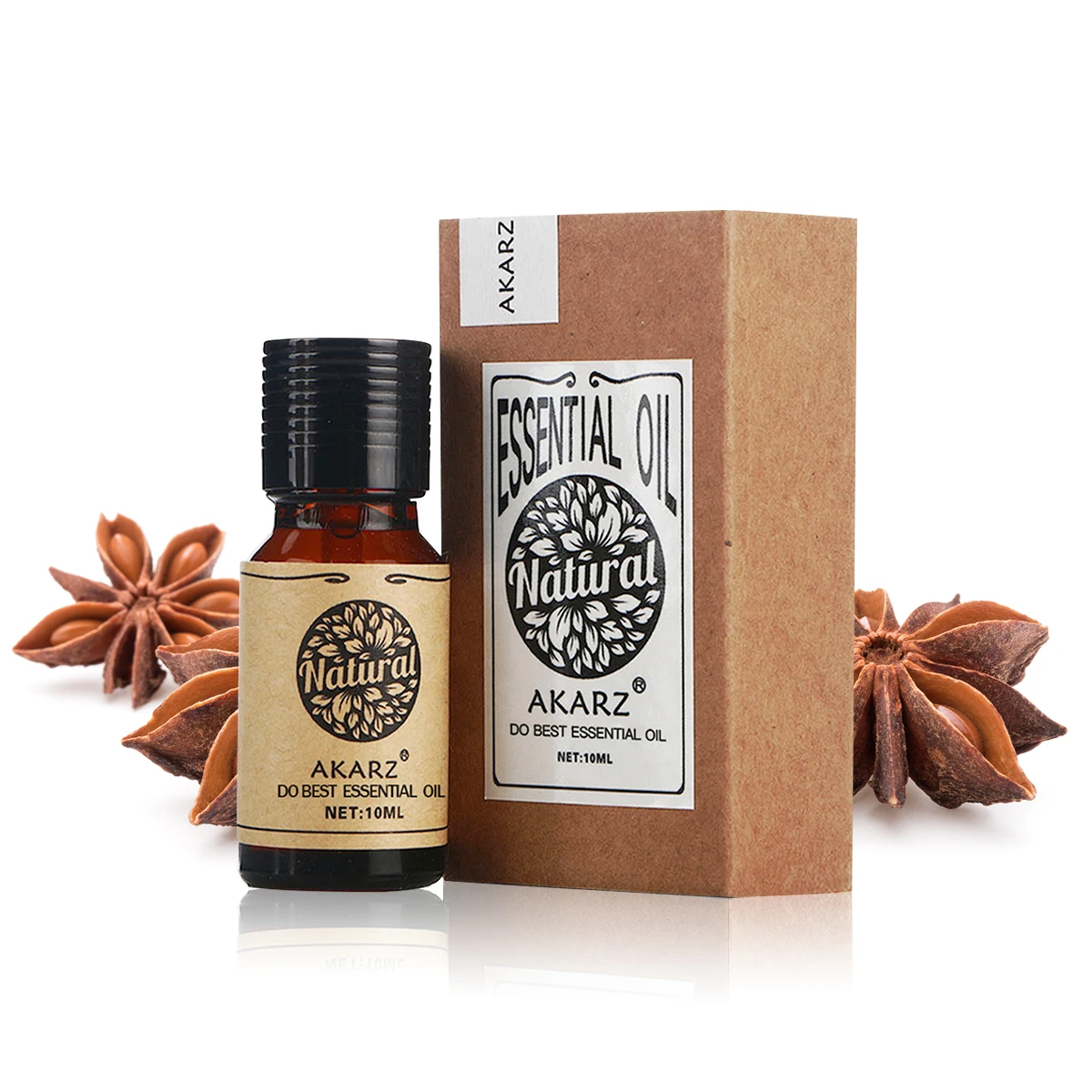 Star Anise Essential Oil AKARZ Natural Oiliness Cosmetics Candle Soap Scents Making DIY Odorant Raw Material Star Anise Oil
Star Anise Essential Oil AKARZ Natural Oiliness Cosmetics Candle Soap Scents Making DIY Odorant Raw Material Star Anise Oil