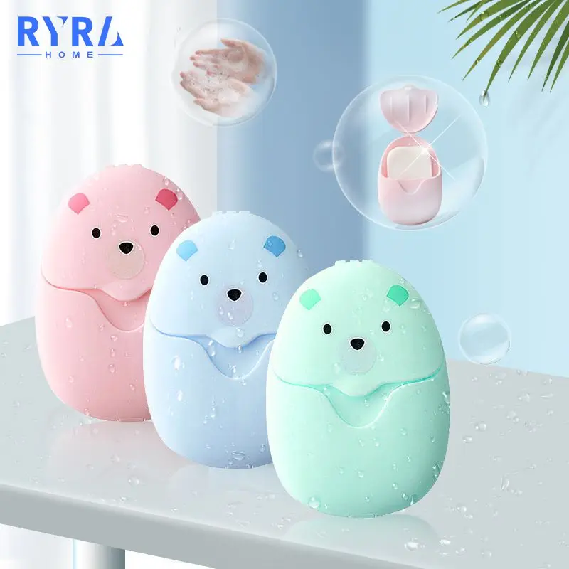 50Pcs Soap Paper Portable Cute Boxed Disposable Paper Soap Mini High Quality Scented Soap Slice Outdoor Travel Supplies
50Pcs Soap Paper Portable Cute Boxed Disposable Paper Soap Mini High Quality Scented Soap Slice Outdoor Travel Supplies