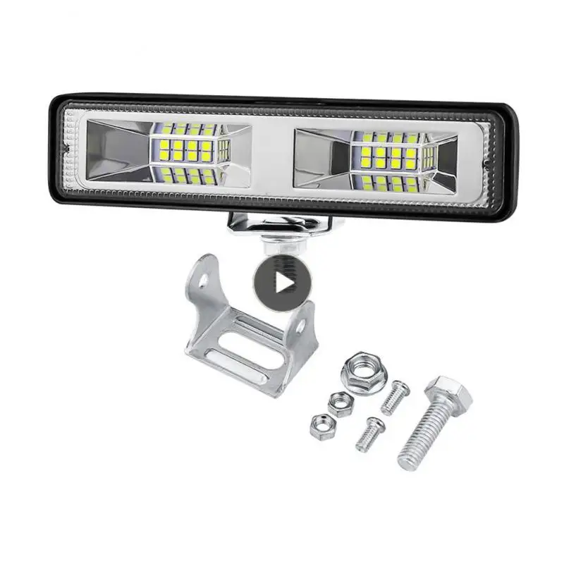 Led Bar Work Light Weatherproof 48w Car Work Light 16led Flood Spotlights Driving Fog Lamp Car Accessories Superbright Universal
Led Bar Work Light Weatherproof 48w Car Work Light 16led Flood Spotlights Driving Fog Lamp Car Accessories Superbright Universal