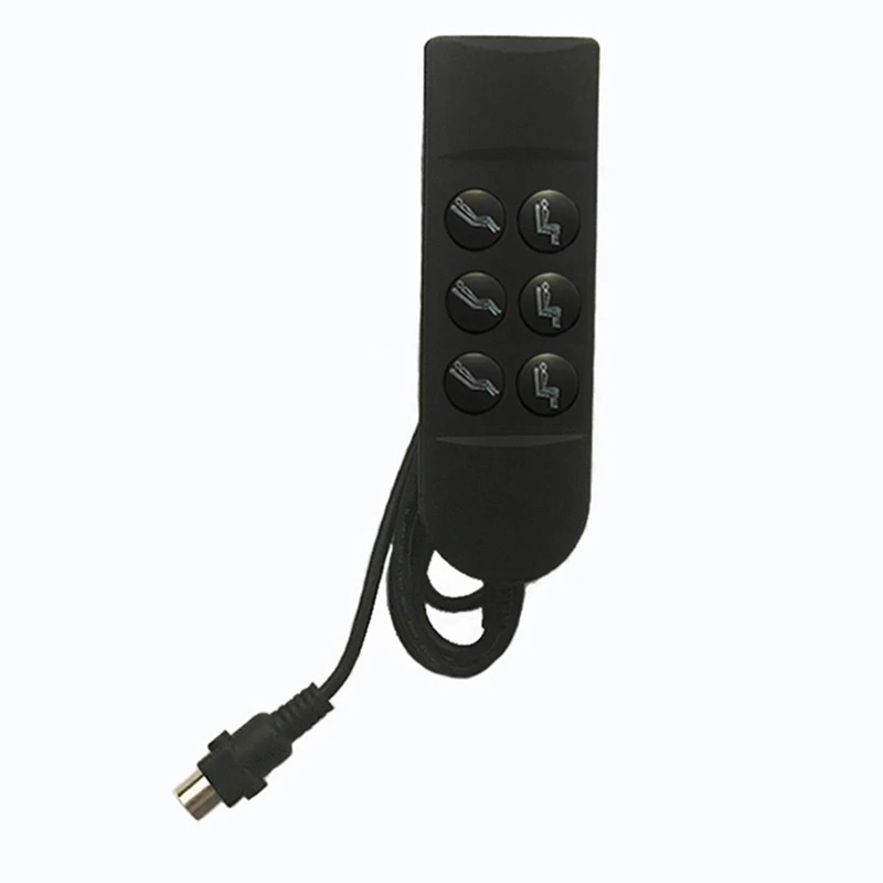 Electric Recliner Chair Parts Power Recliner Switch Recliner Motor Switch 6 Button Hand Controller For Electric Sofa
Electric Recliner Chair Parts Power Recliner Switch Recliner Motor Switch 6 Button Hand Controller For Electric Sofa