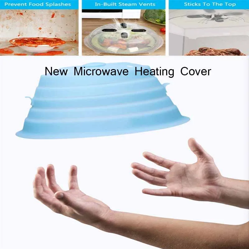 Silicone Microwave Splatter Guard Absorbable Magnetic Folding Lid Microwave Plate Cover Oil-proof Splash Cover Heating Mantle
Silicone Microwave Splatter Guard Absorbable Magnetic Folding Lid Microwave Plate Cover Oil-proof Splash Cover Heating Mantle