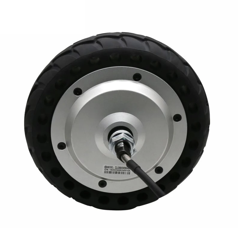 Low speed high power 4096-wire encoder 8inch 150kg load 160RPM 24V brushless AGV DC wheel hub servo motor with Rubber tire
Low speed high power 4096-wire encoder 8inch 150kg load 160RPM 24V brushless AGV DC wheel hub servo motor with Rubber tire