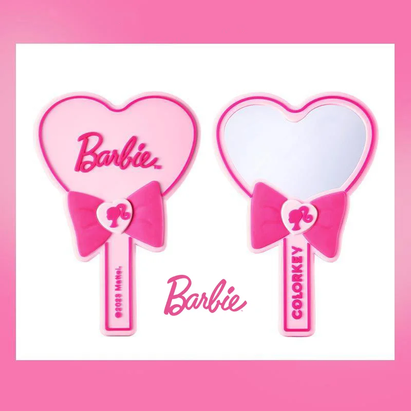 Barbie Series Kawaii Peripheral Makeup Mirror Fashion Women Handheld Mirror Shark Clip Hairpin Air Bags Comb Accessory Gifts
Barbie Series Kawaii Peripheral Makeup Mirror Fashion Women Handheld Mirror Shark Clip Hairpin Air Bags Comb Accessory Gifts