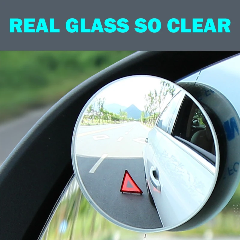 2pcs 360 Degree HD Blind Spot Mirror Adjustable Car Rearview Convex Mirror for Car Reverse Vehicle Parking Rimless Mirrors
2pcs 360 Degree HD Blind Spot Mirror Adjustable Car Rearview Convex Mirror for Car Reverse Vehicle Parking Rimless Mirrors