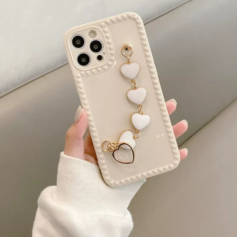 Hot Sales for iphone 13 12 Pro Max MiNi 11 XR X XS Max 7 8 plus 6S SE 2020 Cover 3D Love Metal Bracelet wrist chain soft phone
Hot Sales for iphone 13 12 Pro Max MiNi 11 XR X XS Max 7 8 plus 6S SE 2020 Cover 3D Love Metal Bracelet wrist chain soft phone