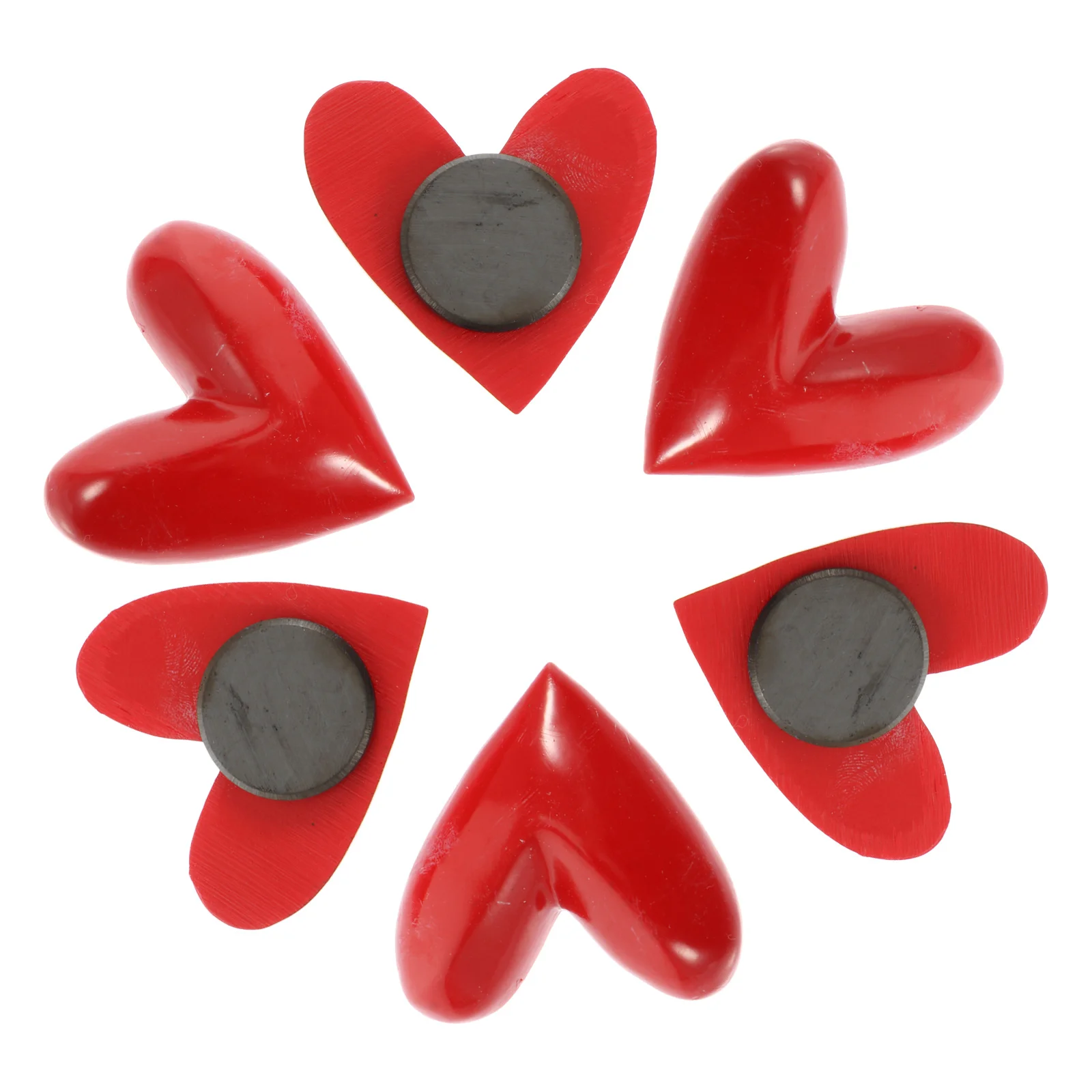 6Pcs Adorable Loving Heart Fridge Magnet Valentine's Day Heart-shaped Fridge Magnet
6Pcs Adorable Loving Heart Fridge Magnet Valentine's Day Heart-shaped Fridge Magnet