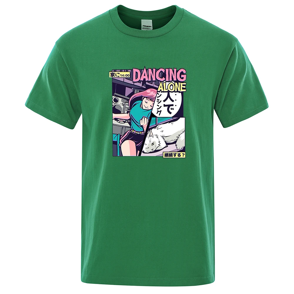 Mens T-shirts Printed Manga Dancing Alone Girl Funny T Shirt Male Hip Hop Streetwear Top Tee Shirts Cotton Basic T-shirt Tops
Mens T-shirts Printed Manga Dancing Alone Girl Funny T Shirt Male Hip Hop Streetwear Top Tee Shirts Cotton Basic T-shirt Tops