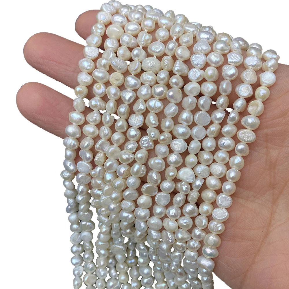4-5mm Small Natural Freshwater Pearl Bead Irregular A Grade Beads for Jewelry Making DIY Necklace Earrings 10mm 12mm Pearl Beads
4-5mm Small Natural Freshwater Pearl Bead Irregular A Grade Beads for Jewelry Making DIY Necklace Earrings 10mm 12mm Pearl Beads