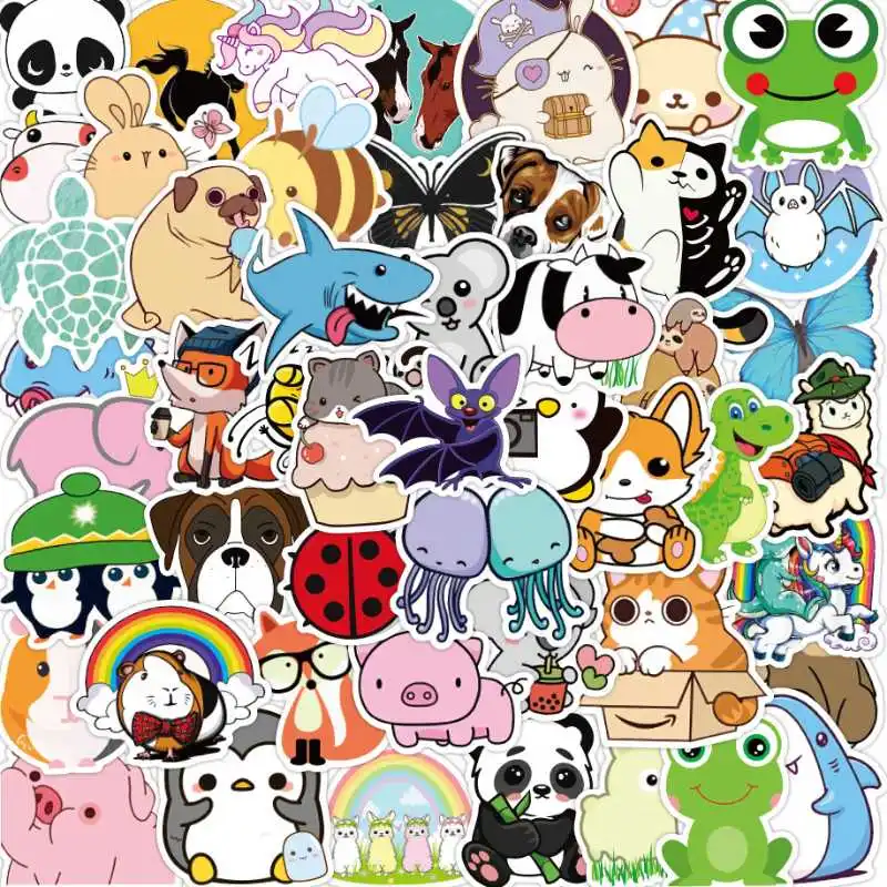 30PCS Cartoon Animal Graffiti Collection Personality Creative Cute Ins Children's Toys Hand Tent Waterproof Stickers
30PCS Cartoon Animal Graffiti Collection Personality Creative Cute Ins Children's Toys Hand Tent Waterproof Stickers