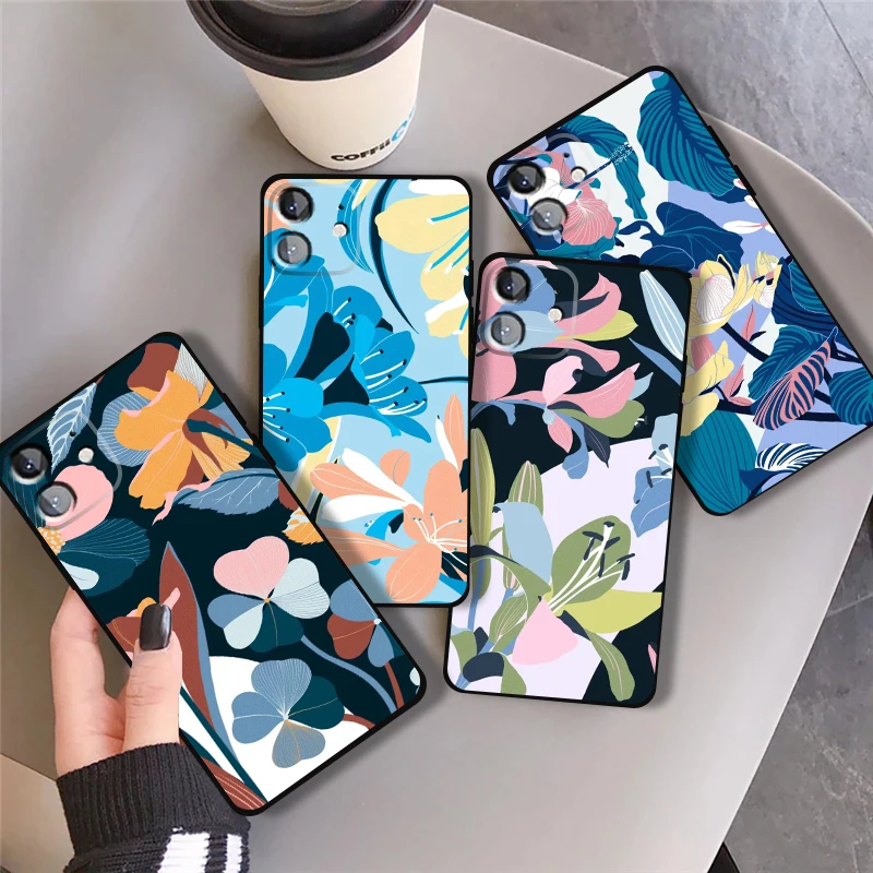 Luxury Colorful Flower Phone Case For iPhone 11 Pro 13 12 Mini MAX X XR XS 8 7 Plus SE 2020 6 6s Liquid Silicon Cover Funda
Luxury Colorful Flower Phone Case For iPhone 11 Pro 13 12 Mini MAX X XR XS 8 7 Plus SE 2020 6 6s Liquid Silicon Cover Funda