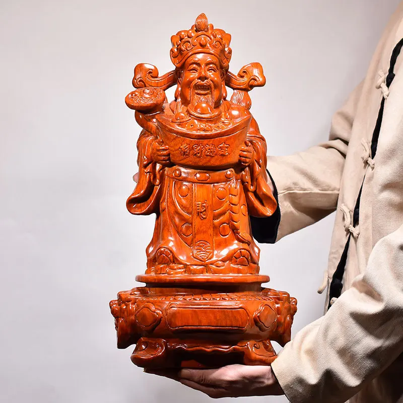 LARGE ASIA HOME COMPANY SHOP WORSHIP WOOD CARVING GOD OF WEALTH BUDDHA STATUE BRING MONEY GOOD LUCK CAI SHEN ROSEWOOD STATUE
LARGE ASIA HOME COMPANY SHOP WORSHIP WOOD CARVING GOD OF WEALTH BUDDHA STATUE BRING MONEY GOOD LUCK CAI SHEN ROSEWOOD STATUE