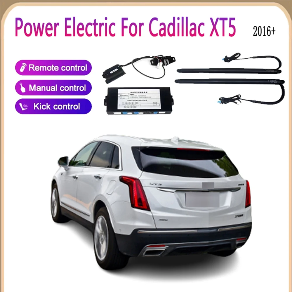 Для Cadillac XT5 2016 + Smart Power Tailgate электрическая задняя дверь авто багажник с дистанционным управлением Hands-Free Kick опционально
Для Cadillac XT5 2016 + Smart Power Tailgate электрическая задняя дверь авто багажник с дистанционным управлением Hands-Free Kick опционально