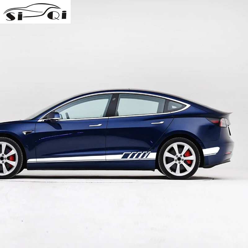 2 Pcs Car Door Side Skirt Stripes Sill Sticker Body Vinyl Decal For Tesla Model 3 /Model S /Model X /Model Y Accessories
2 Pcs Car Door Side Skirt Stripes Sill Sticker Body Vinyl Decal For Tesla Model 3 /Model S /Model X /Model Y Accessories