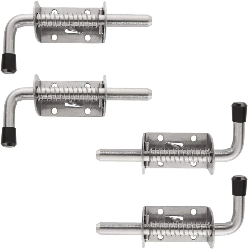 Hot 8 Pack 5 Inch Spring Loaded Latch Pin 304 Stainless Steel Barrel Bolt Thickened 2Mm Door Lock, Brushed Finished
Hot 8 Pack 5 Inch Spring Loaded Latch Pin 304 Stainless Steel Barrel Bolt Thickened 2Mm Door Lock, Brushed Finished
